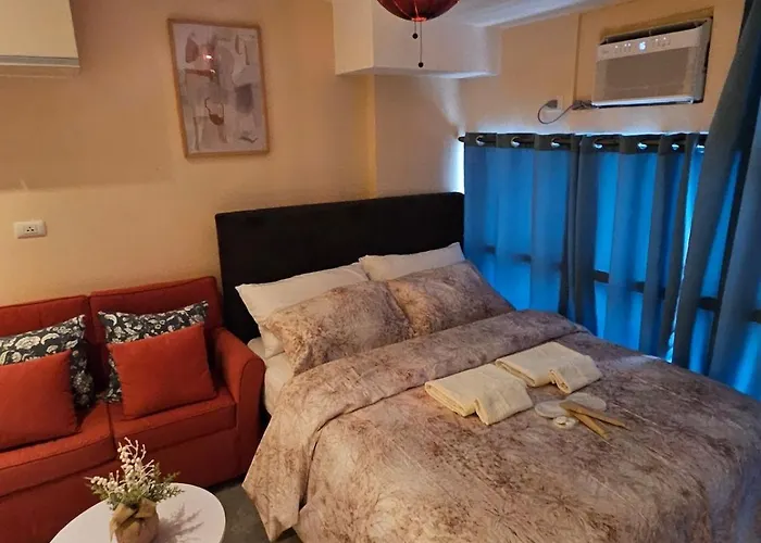 Elivion Staycations In Mckinley Hill Bgc With Pool Near Venice Mall Apartment *