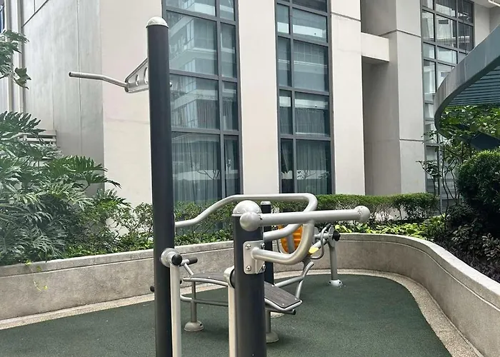 Elivion Staycations In Mckinley Hill Bgc With Pool Near Venice Mall Apartment *