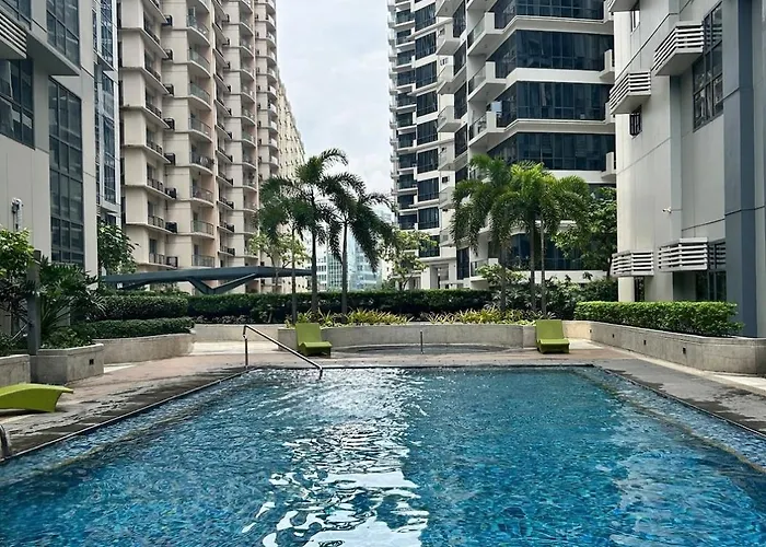 Elivion Staycations In Mckinley Hill Bgc With Pool Near Venice Mall Manila